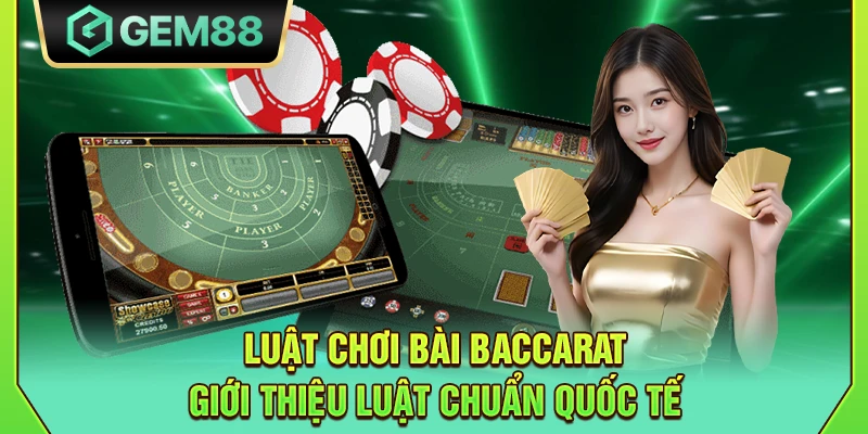 Luật chơi bài Baccarat - Giới thiệu luật chuẩn quốc tế